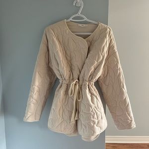 Mango never worn quilted jacket size medium